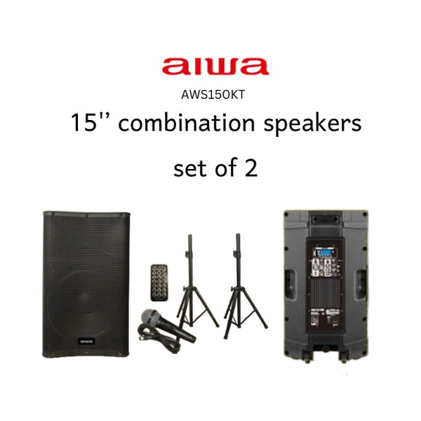 Aiwa Audio AIWA Speaker Combination – AWS150KT