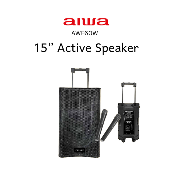 Aiwa Audio AIWA Speaker Trolley with Battery – AWF60W