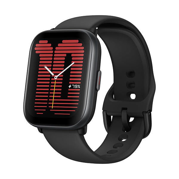 Amazfit Jewelry Black / Brand New Amazfit Active Smart Watch with AI Fitness Exercise Coach, GPS, Bluetooth Calling & Music, 14 Day Battery, 1.75" AMOLED Display & Alexa Built-in, Fitness Watch for Android & iPhone
