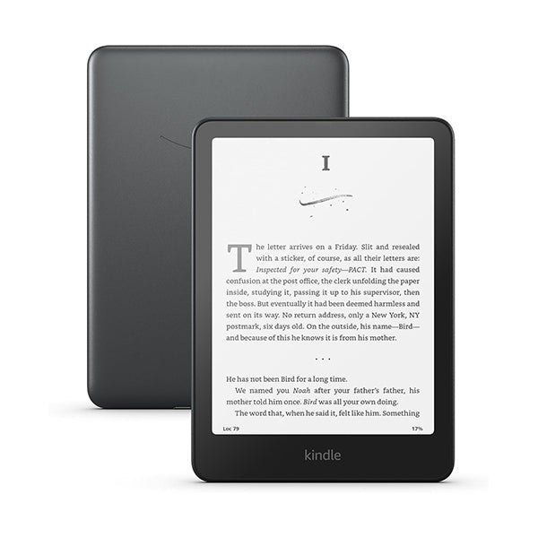 Amazon Metallic Black / Brand New All-new Amazon Kindle Paperwhite Signature Edition (32 GB) – Our fastest Kindle with auto-adjusting front light, wireless charging, and weeks of battery life