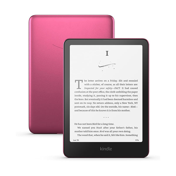 Amazon Pink / Brand New All-new Amazon Kindle Paperwhite Signature Edition (32 GB) – Our fastest Kindle with auto-adjusting front light, wireless charging, and weeks of battery life