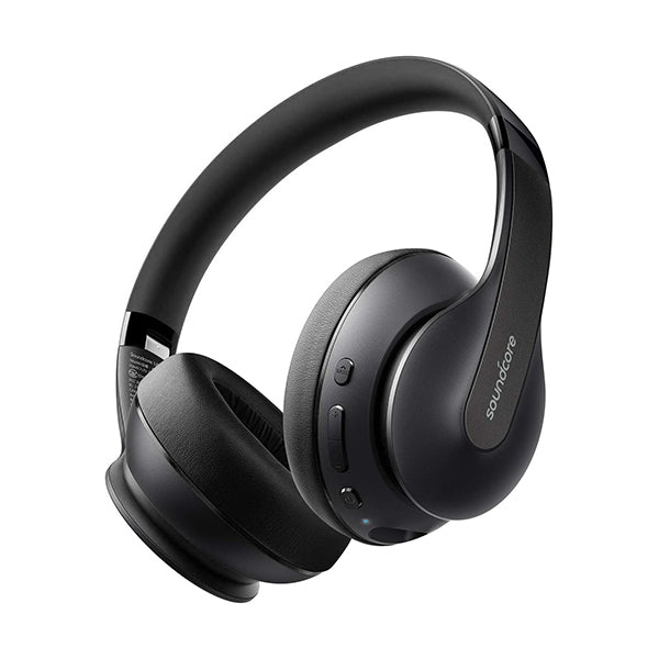 Anker Audio Black / Brand New Soundcore by Anker Q10 Bluetooth Wireless On-Ear Foldable Headphones, 60H Playtime, Premium Soft Touch Design, 40 mm Dynamic Drivers with Deep Bass, Bluetooth 5.0 Dual Connectivity