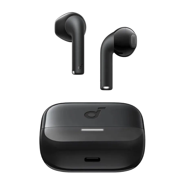 Anker Audio Black / Brand New Soundcore K20i by Anker, Semi-in-Ear Earbuds, Bluetooth Wireless, 36H Playtime, Fast Charge, Clear Sound, Comfortable Fit, ENC 2-Mic Clear Calls, Custom EQ, IPX5, Bluetooth 5.3, App Control