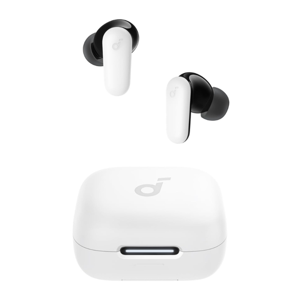 Anker Audio White / Brand New Soundcore R50I NC by Anker Noise Cancelling in Ear Earbuds, Strong 42Db Adaptive Noise Cancelling, Powerful Bass,45H Playtime,2-in-1 Case and Phone Stand, Ip54,Fast Charge 10Min = 120 Min, Bluetooth 5.4