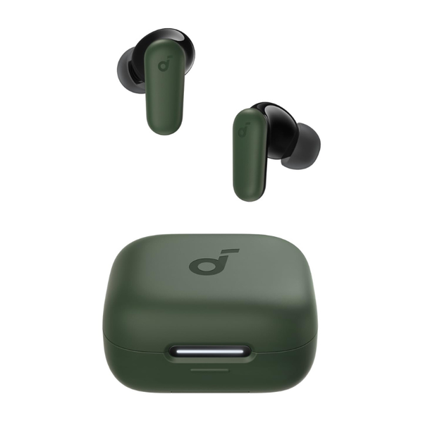 Anker Audio Green / Brand New Soundcore R50I NC by Anker Noise Cancelling in Ear Earbuds, Strong 42Db Adaptive Noise Cancelling, Powerful Bass,45H Playtime,2-in-1 Case and Phone Stand, Ip54,Fast Charge 10Min = 120 Min, Bluetooth 5.4