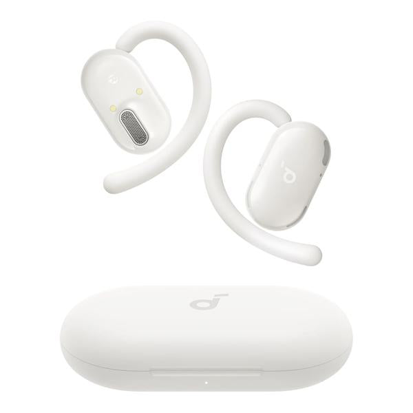 Anker Audio White / Brand New Soundcore V20i by Anker Open-Ear Headphones, Adjustable Ear Hooks, Ultra-Comfort, Snug Fit, Powerful Sound, Clear Calls, IP55, 36H Playtime, Bluetooth 5.4 Wireless Earbuds, Multipoint Connection