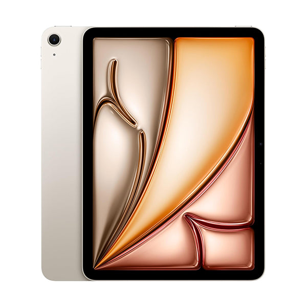 Apple Computers Starlight / Brand New / 1 Year Apple 11" iPad Air M2 128GB, Wi-Fi, 2024