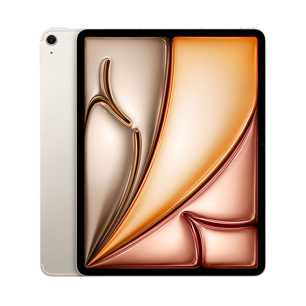 Apple Computers Starlight / Brand New / 1 Year Apple iPad Air 6 13-Inch M2 128GB, Wi-Fi