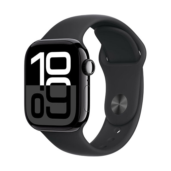 Apple Jewelry Black / Brand New / 1 Year Apple Watch Series 10 GPS 42mm Fitness Tracker, ECG App, Always-On Retina Display, Water Resistant