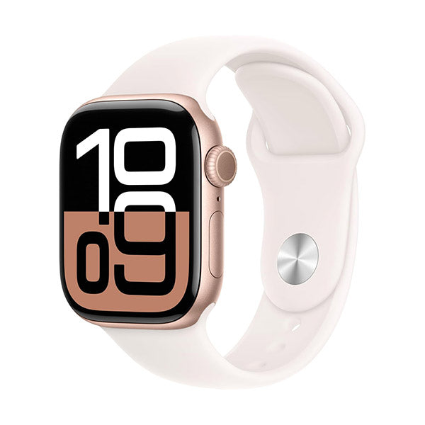 Apple Jewelry Rose Gold / Brand New / 1 Year Apple Watch Series 10 GPS 42mm Fitness Tracker, ECG App, Always-On Retina Display, Water Resistant