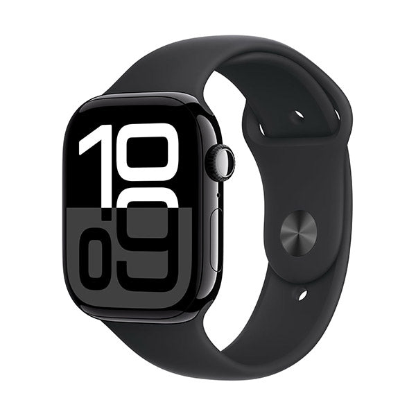 Apple Jewelry Black / Brand New / 1 Year Apple Watch Series 10 GPS 46mm, ECG App, Always-On Retina Display, Water Resistant