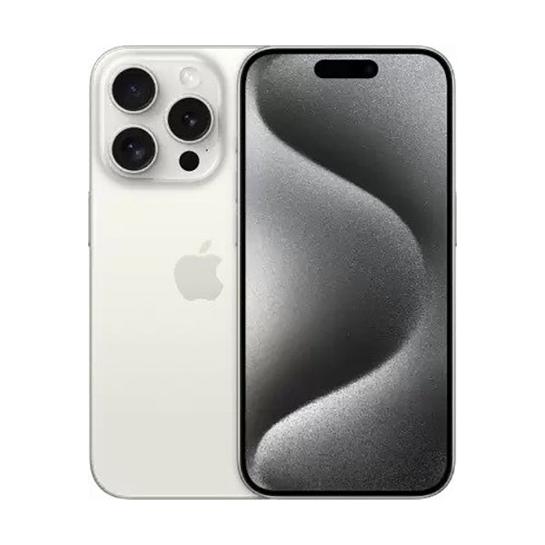 Apple Mobile Phone White Titanium / Brand New / 1 Year Apple iPhone 15 Pro 128GB