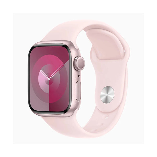 Apple Smartwatch, Smart Band & Activity Trackers Pink / Brand New / 1 Year Apple Watch Series 9 41mm Smartwatch Fitness Tracker, Blood Oxygen & ECG Apps, Always-On Retina Display