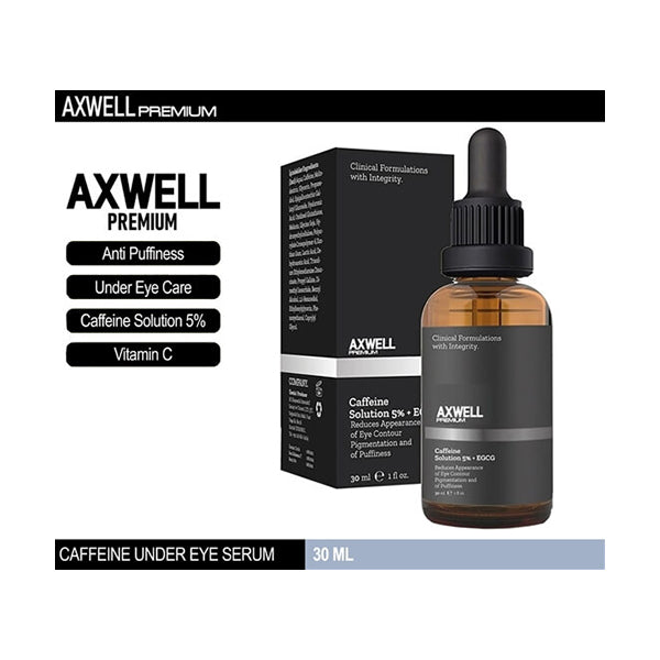 Axwell Premium Personal Care Brand New Axwell, Caffeine Serum Anti-Puffiness and Bruises Under Eyes Care Serum - JT507