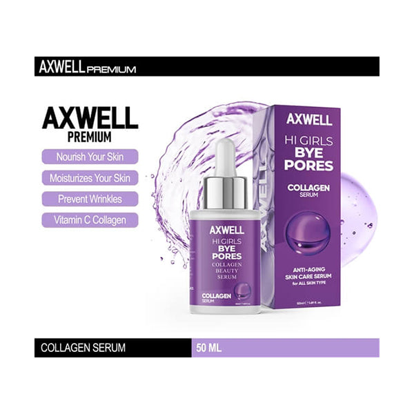 Axwell Premium Personal Care Brand New Axwell, Collagen Serum Pore Firming Black Elderberry - JT502