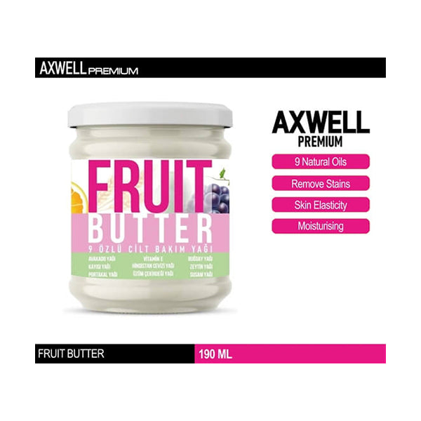 Axwell Premium Personal Care Brand New Axwell, Fruit Butter Natural Skin Butter - JT521