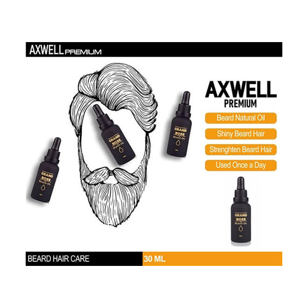 Axwell Premium Personal Care Brand New Axwell, Grand Boss Serum Hair and Beard - JT533