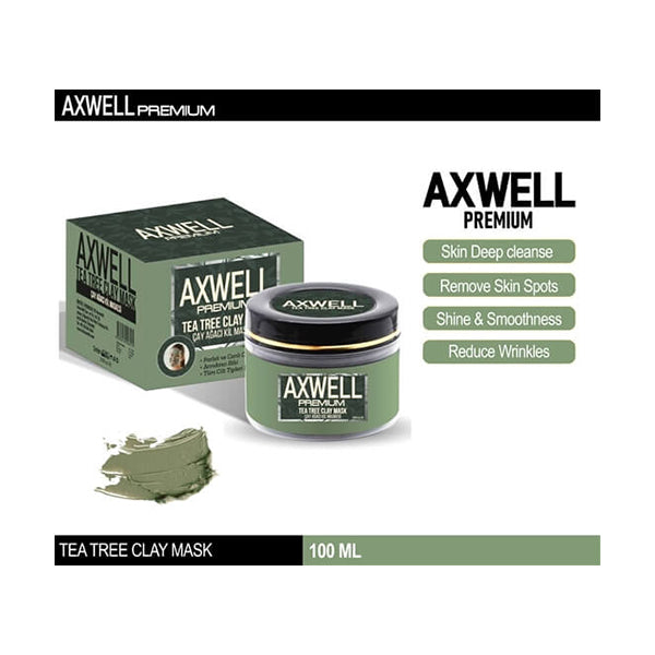 Axwell Premium Personal Care Brand New Axwell, Tea Tree Clay Mask - JT524