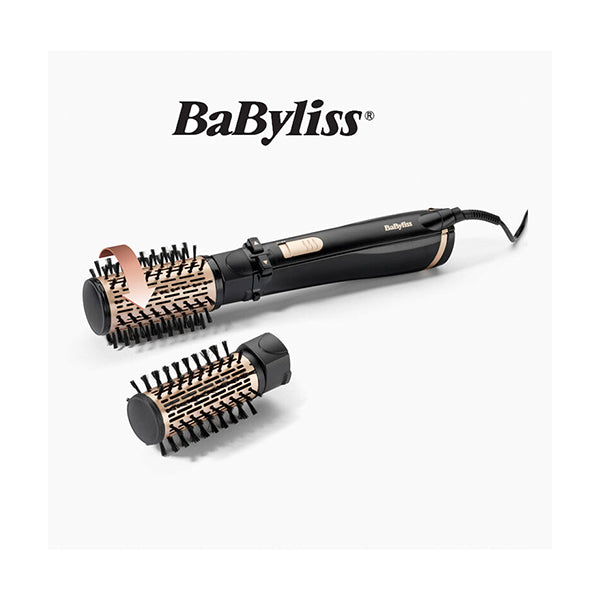 Babyliss Personal Care BaByliss Big Hair 1000W Rotating Brush + 2 Rotating Heads AS962E