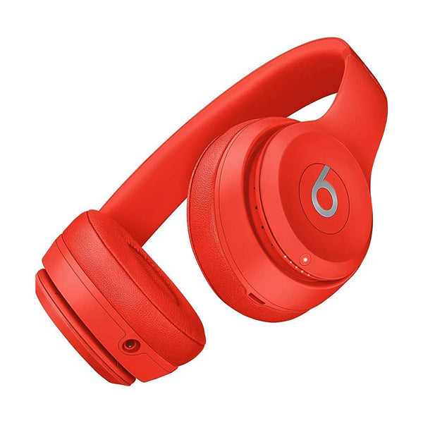 Beats Audio Red / Brand New Beats Solo3 Wireless On-Ear Headphones - Apple W1 Headphone Chip, Class 1 Bluetooth, 40 Hours of Listening Time