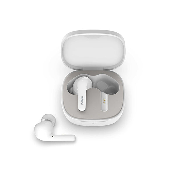 Belkin Audio White / Brand New Belkin, SoundForm Flow Noise Cancelling Earbuds