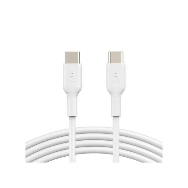 Belkin White / Brand New / 1 Year Belkin, CAB003BT1MBK/WH Boost Charge USB-C to USB-C Cable 1m