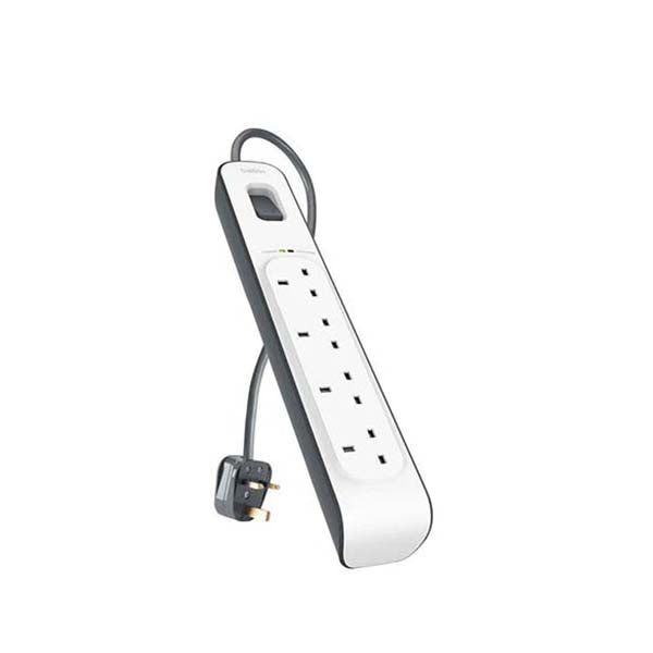 Belkin Electronics Accessories White / Brand New Belkin, BSV400vf2M, Surge Master 4 Socket