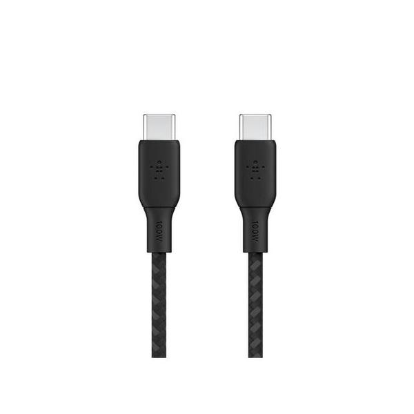 Belkin Electronics Accessories Black / Brand New Belkin, CAB014BT3MWH, USB-C to USB-C Cable, 100W