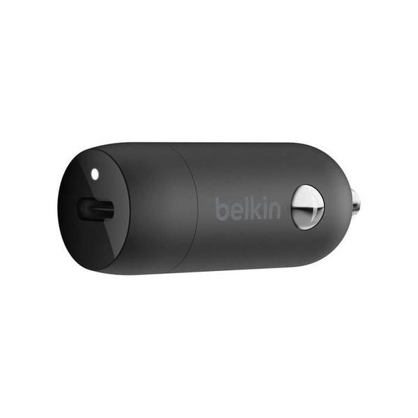 Belkin Electronics Accessories Black / Brand New / 1 Year Belkin, CCA004BT1MBK-B5 30W USB-C Car Charger + USB-C to Lightning cable