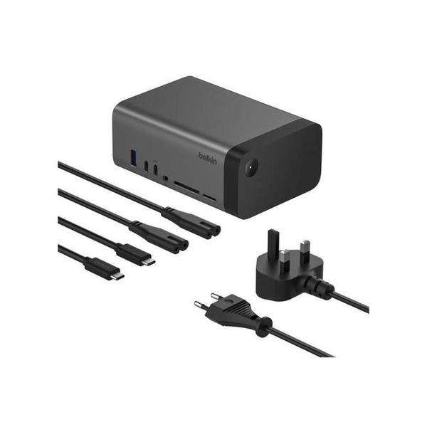 Belkin Electronics Accessories Space Gray / Brand New / 1 Year Belkin, INC020KQSGY Connect USB-C 11-in-1 Pro GaN Dock 150W