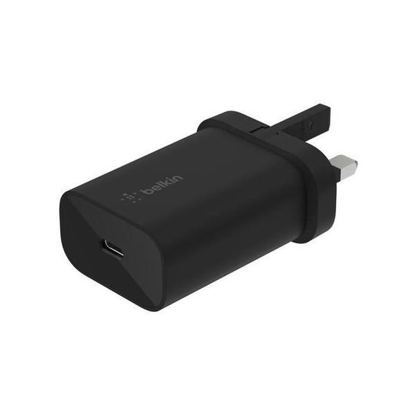 Belkin Electronics Accessories Black / Brand New / 1 Year Belkin, WCA004VFWH Boost Charge 25W Mains Charger with PPS USB-C Power Delivery, Fast Charging for iPhone, Samsung, Galaxy Tab, iPad, etc