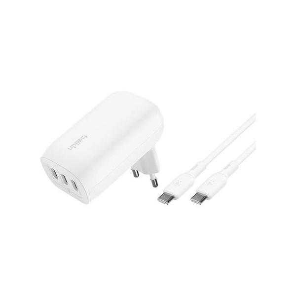 Belkin Electronics Accessories White / Brand New / 1 Year Belkin, WCC002VF2MWH-B6 BOOSTCHARGE PRO 3-in-1 Wireless Charging Pad with MagSafe