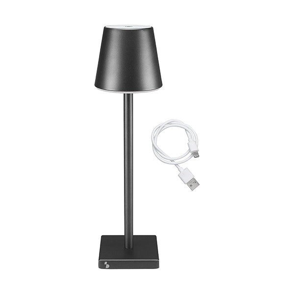 Beper Book Accessories Black / Brand New / 1 Year Beper, Rechargeable Table Lamp, P201UTP101