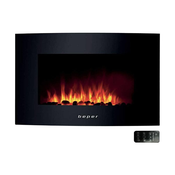 Beper Fireplaces Black / Brand New / 1 Year Beper, Electric Fireplace, BEP-RI503