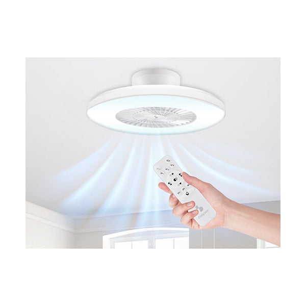 Beper Household Appliances White / Brand New / 1 Year Beper, Ceiling Fan With Led Light, P206VEN650