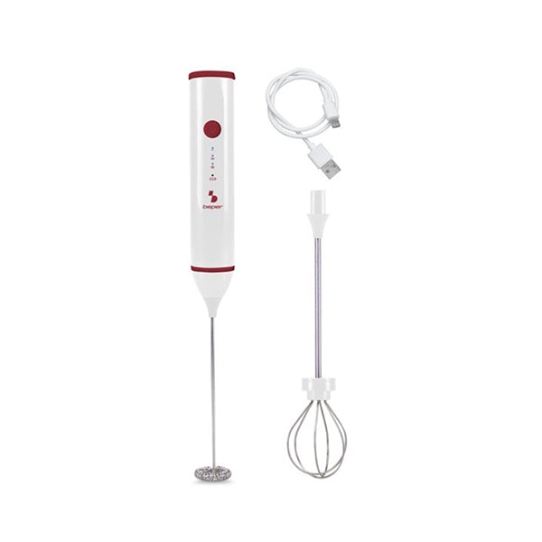 Beper Kitchen & Dining Red White / Brand New / 1 Year Beper, Rechargeable Frother, P102SBA008