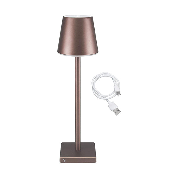 Beper Lighting Bronze / Brand New / 1 Year Beper, Rechargeable Table Lamp, P201UTP103