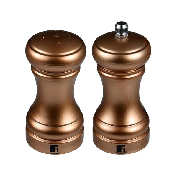 Bergner Kitchen & Dining Copper / Brand New Bergner, Set 2 Pcs Salt and Pepper Mill Abs - Bg-48521-Cp