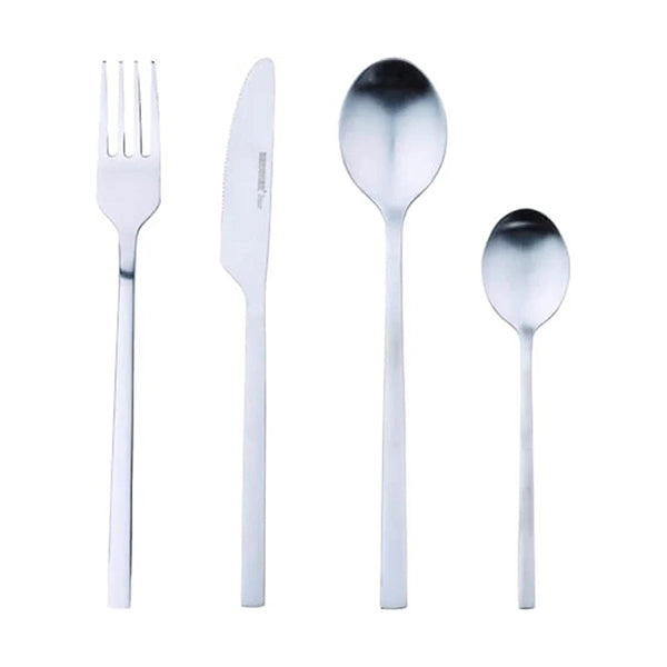 Bergner Kitchen & Dining Stainless Steel / Brand New Bergner, Set 24 Pcs Cutlery Ss - BG-45095-MM