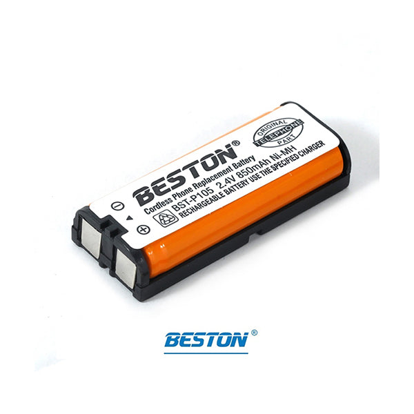 Beston Electronics Accessories Black / Brand New Battery Rechargeable Ni-MH Cordless Handy Phone Replacement Battery 2.4V 850 mAh - P105