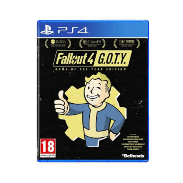 Bethesda Brand New Fallout 4 G.O.T.Y - Game of the Year Edition - PS4