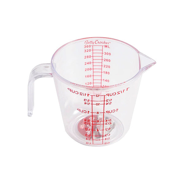 Betty Crocker Kitchen & Dining Transparent / Brand New Betty Crocker, BC4032, Plastic Measuring Cup 360ml