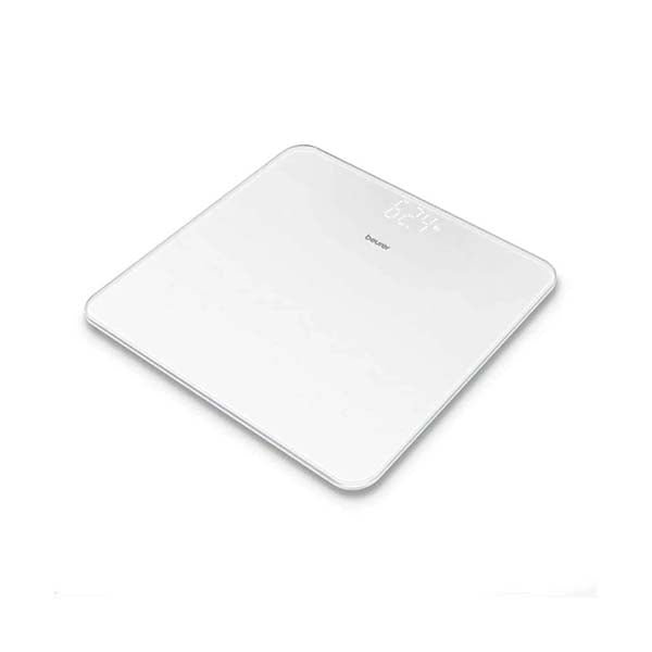 Beurer Health Care White / Brand New Beurer GS 225 Glass White Bathroom Scale - 75733