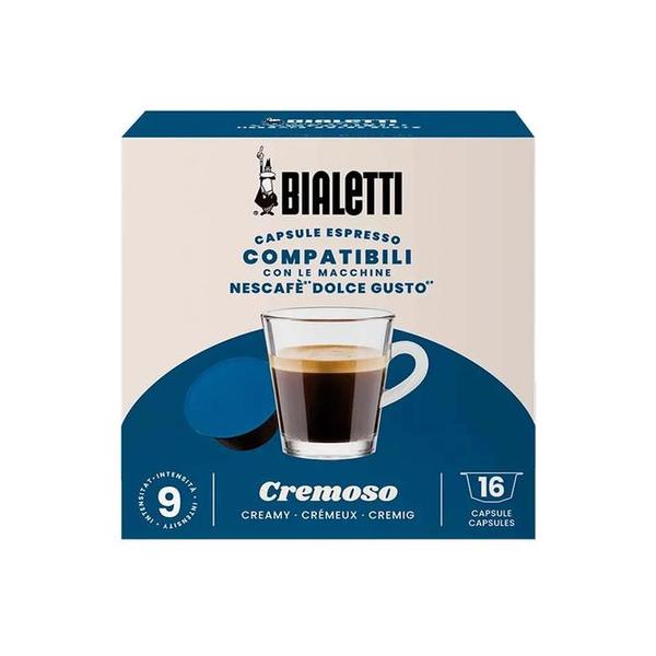 Bialetti Beverages Bialetti 96080442 16 PCS Dolce Gusto Compatible Cream Capsules,BIA96080442