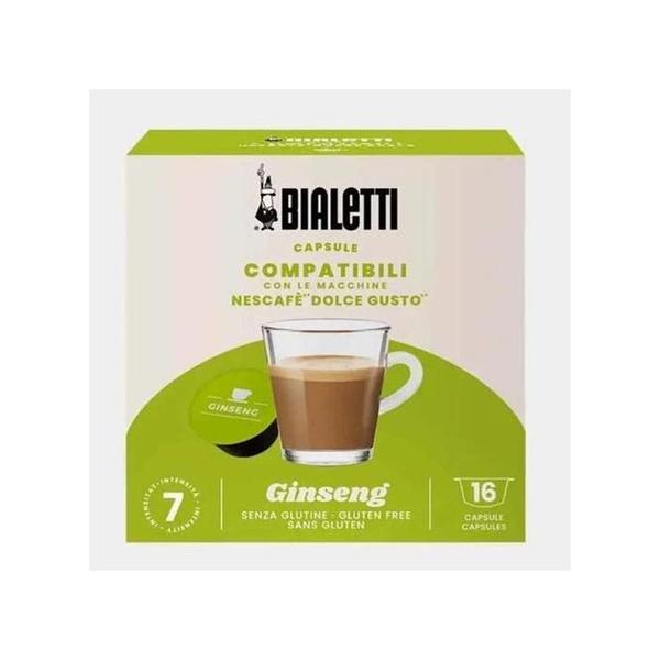 Bialetti Beverages Bialetti 96080447 16 PCS Dolce Gusto Compatible Ginseng Capsules, BIA96080447