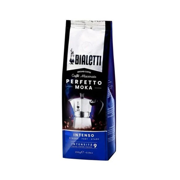 Bialetti Beverages Brand New Bialetti, Ground Coffee Perfetto Moka, Intenso 250G - 096080354