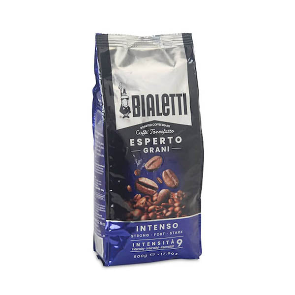 Bialetti Beverages Brand New Bialetti, Roasted Coffee Bean, Intenso 500G - 096080392