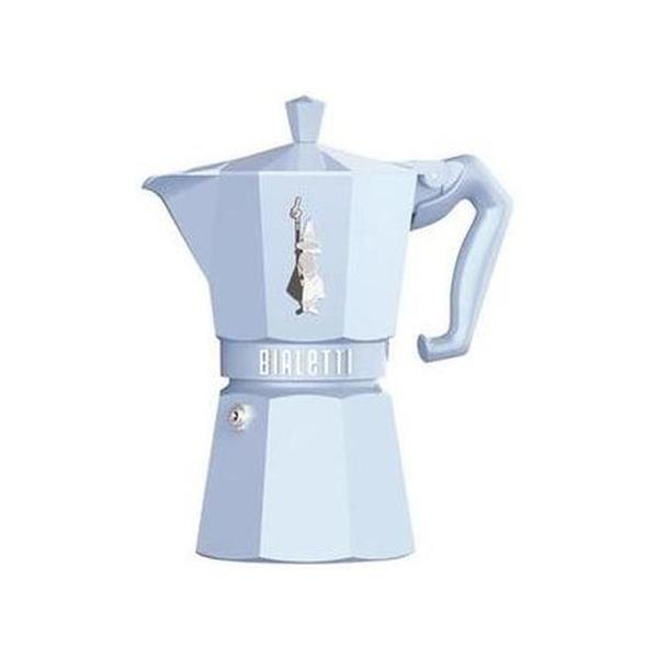 Bialetti Kitchen & Dining Bialetti 0009062 Moka Exclusive L. Blue 6 Cups,BIA0009062