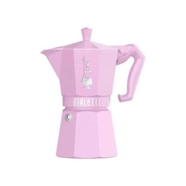 Bialetti Kitchen & Dining Bialetti 0009063 Moka Exclusive Pink 3 Cups,BIA0009063