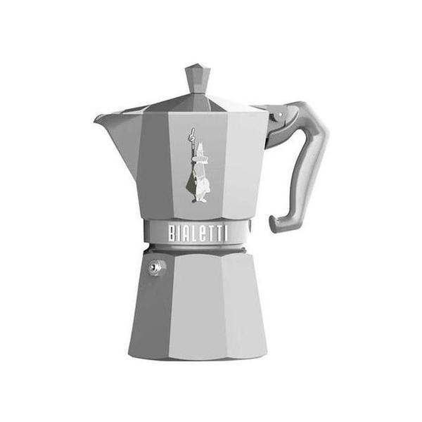 Bialetti Kitchen & Dining Bialetti 9054 Moka Exclusive Silver 6 Cups,BIA0009054